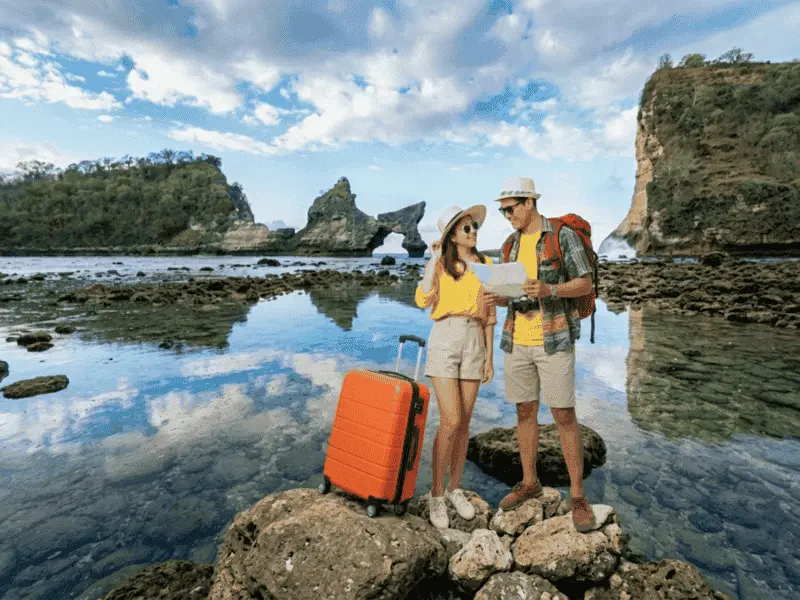 Atuh Beach on Nusa Penida east side tour package