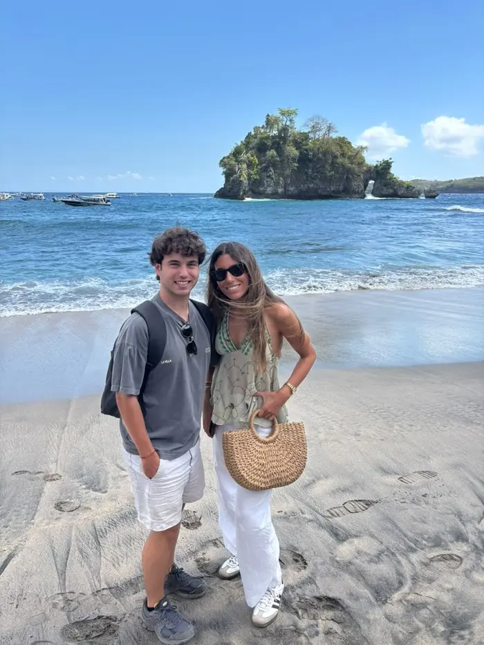 Crystal Bay beach in West Nusa Penida