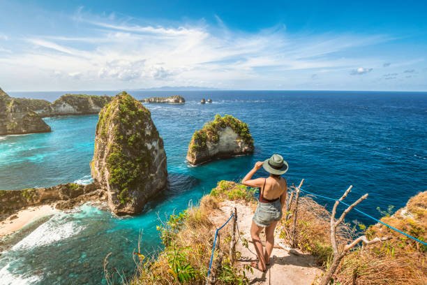 Thousand Islands Viewpoint Raja Lima on Nusa Penida east side tour